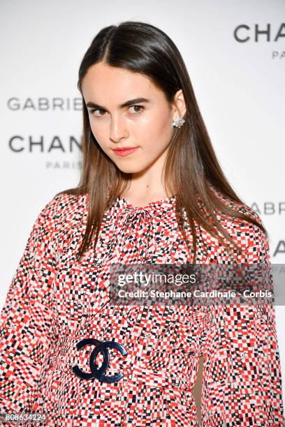 Melusine Ruspoli attends the launch party for Chanel's new perfume "Gabrielle" as part of Paris Fashion Week on July 4, 2017 in Paris, France.