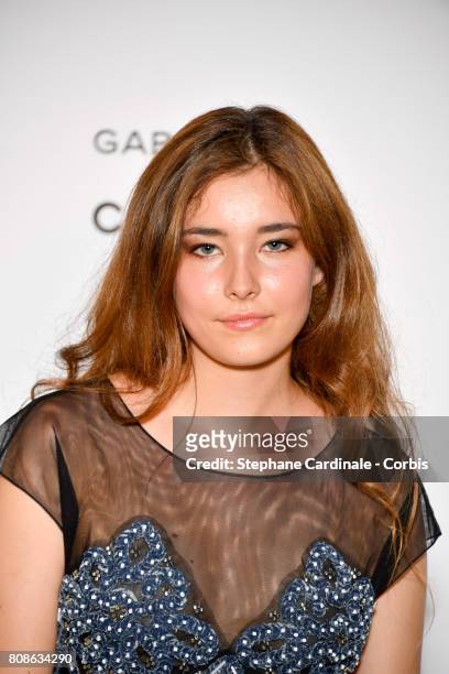 Tugba Sunguroglu attends the launch party for Chanel's new perfume "Gabrielle" as part of Paris Fashion Week on July 4, 2017 in Paris, France.