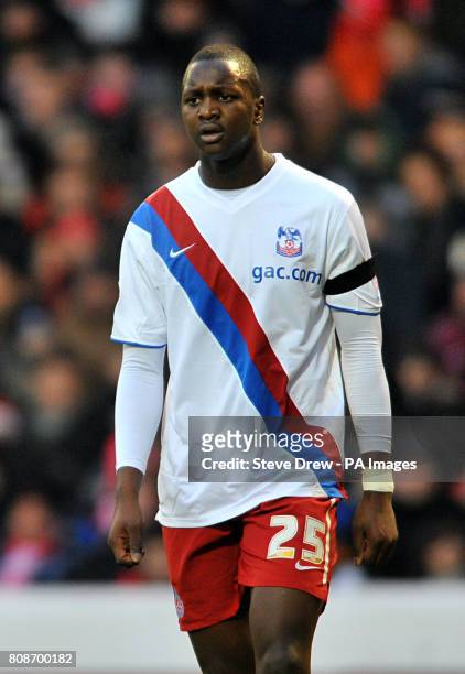 Crystal Palace's Alassane N'Diaye during the npower Championship match at the City Ground, Nottingham.