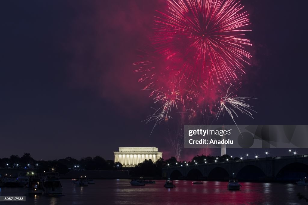 Independence Day Fireworks in Washington