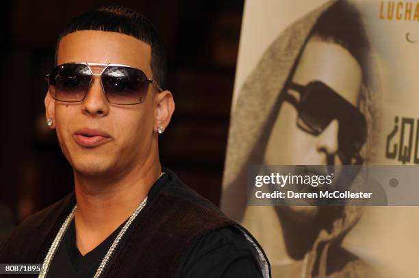 Recording Artist Daddy Yankee is honored by is honored by Presencia Latina at Harvard University April 26, 2008 in Cambridge, Massachusetts. Yankee...