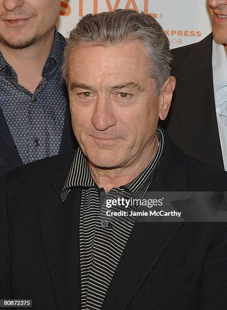 Tribeca Film Festival co-founder Robert De Niro attends the 7th Annual Tribeca Film Festival - "Tennessee" Premiere at the Borough of Manhattan...