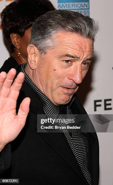 Co-founder of TFF Robert De Niro attends the premiere of "Tennessee" during the 2008 Tribeca Film Festival on April 26, 2008 in New York City.