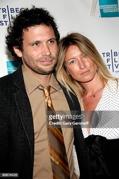 Actor Jeremy Sisto and Addie Lane attend the 7th Annual Tribeca Film Festival "Ball Don't Lie" Premiere at the AMC 19th Street Theatre on April 26,...