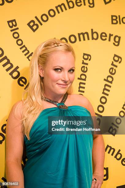 Meghan McCain, daughter of Republican presidential hopeful John McCain, arrives at the Bloomberg afterparty following the White House Correspondents'...