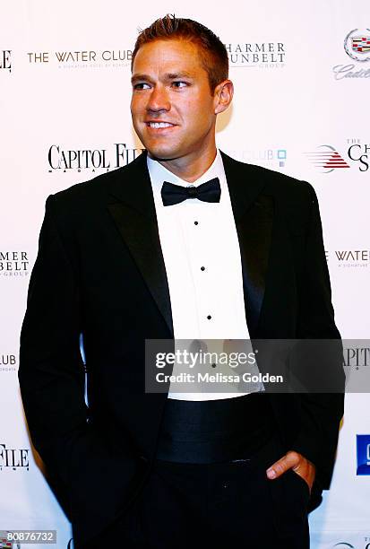 Andy Baldwin, star of season ten of "The Bachelor" at the Capitol File White House Correspondents Dinner After Party at the Newseum April 26, 2008 in...