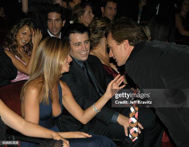 Jennifer Aniston, Matt LeBlanc, and Bradley Whitford