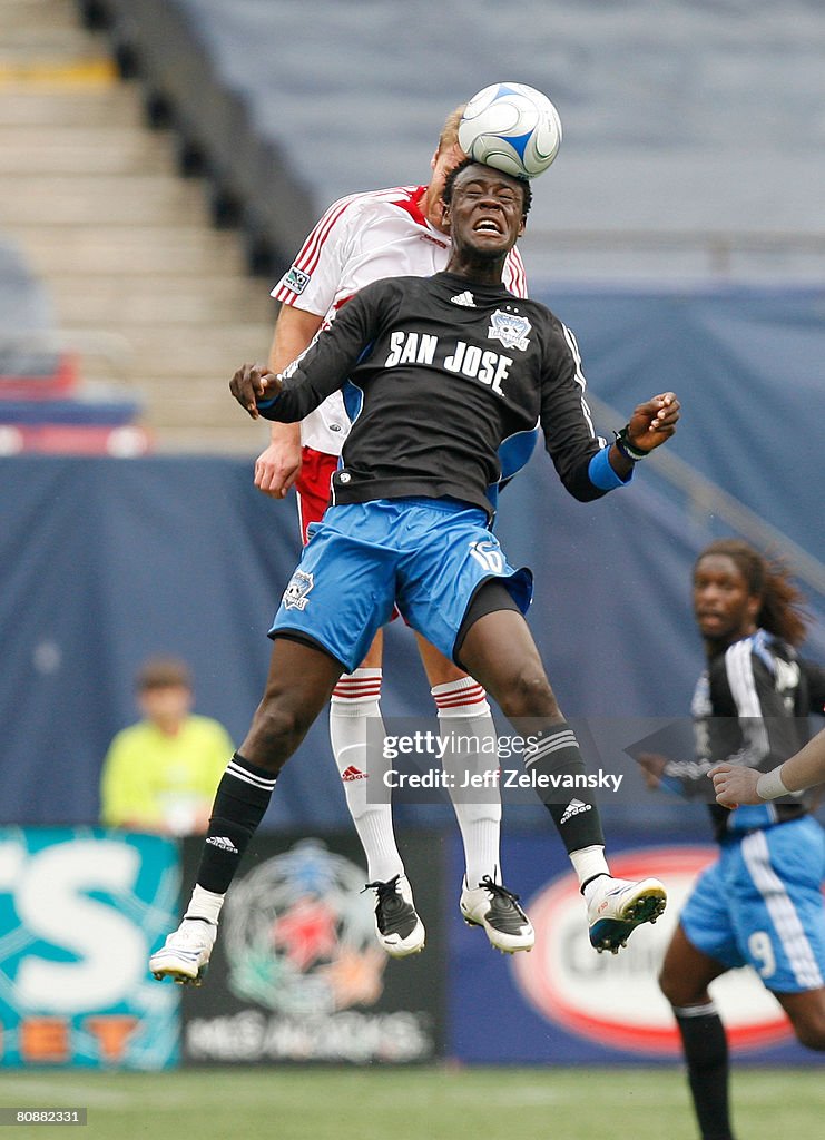 San Jose Earthquakes  v New York Red Bulls