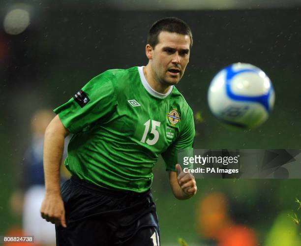 Northern Ireland's David Healy during the Carling Nations Cup match at the Aviva Stadium, Dublin, Ireland.