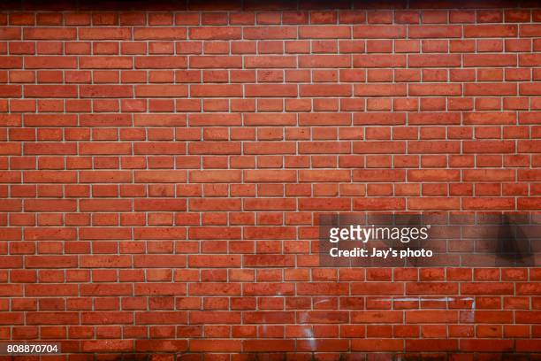 texture of real wall - brick wall background stock pictures, royalty-free photos & images