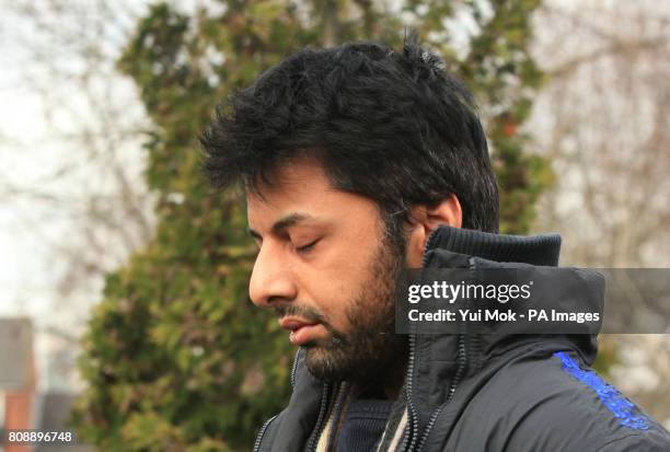 Shrien Dewani arriving at Belmarsh Magistrates Court, in south east London for a bail hearing.