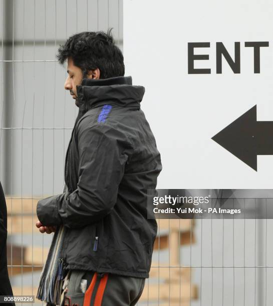 Shrien Dewani arriving at Belmarsh Magistrates Court, in south east London for a bail hearing.
