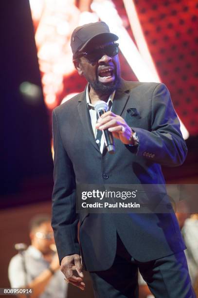 William Bell at the Chicago Blues Festival at the Pritzker Pavillion in Chicago, Illinois, June 10, 2017.