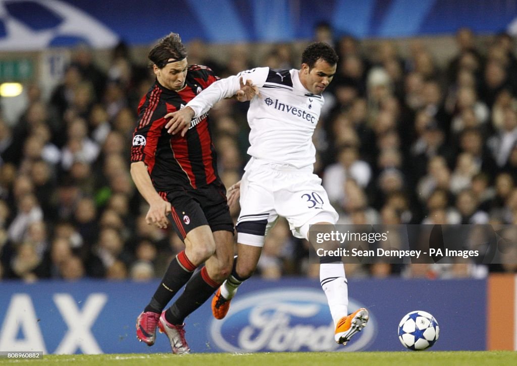 Soccer - UEFA Champions League - Round of 16 - Second Leg - Tottenham Hotspur v AC Milan - White Hart Lane