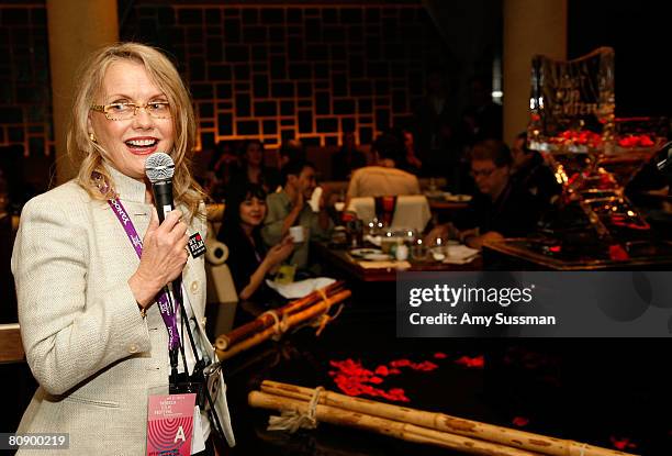 Executive director of the New York State Governor's office for motion picture and Television Development Pat Kaufman attends the Director's Brunch...