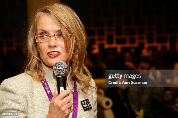 Executive director of the New York State Governor's office for motion picture and Television Development Pat Kaufman attends the Director's Brunch...