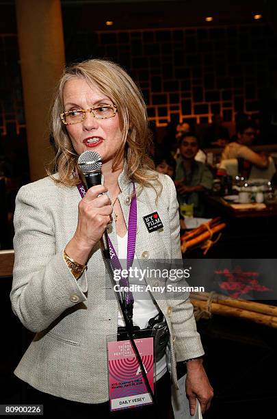 Executive director of the New York State Governor's office for motion picture and Television Development Pat Kaufman attends the Director's Brunch...