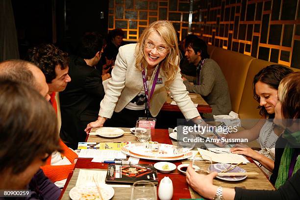 Executive director of the New York State Governor's office for motion picture and Television Development Pat Kaufman attends the Director's Brunch...