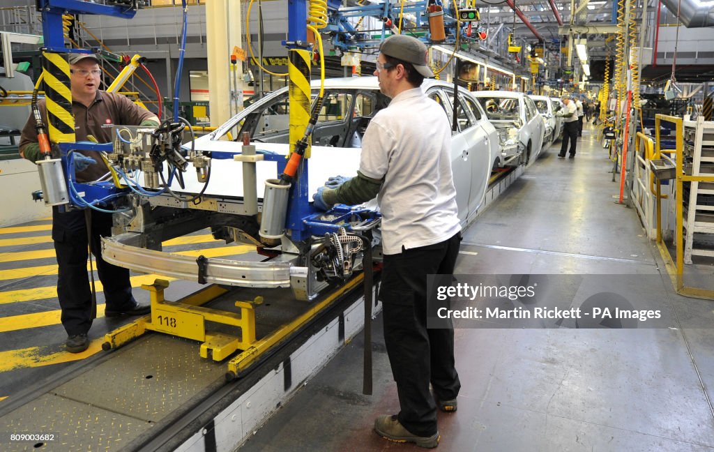Vauxhall car stock