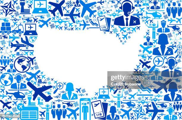 us map aviation and air planes vector graphic - traffic controller stock illustrations