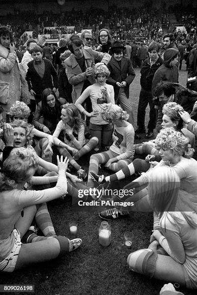 Women's Soccer - World's Most Beautiful Football Charity match - Lumley Lovers v The Robinson Rovers - Hurlingham Stadium Women's Soccer - World's Most Beautiful Football Charity match - Lumley Lovers v The Robinson Rovers - Hurlingham Stadium