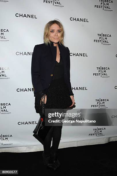 Actress Mary-Kate Olsen attends the 3rd Annual Chanel Dinner Party on April 28, 2008 at AGO at the Greenwich Hotel in New York City.