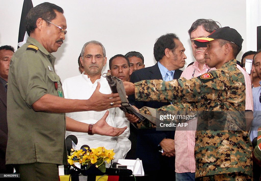 East Timor's President Jose Ramos-Horta