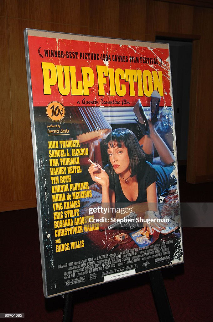 'Pulp Fiction' Uma Thurman Movie Poster