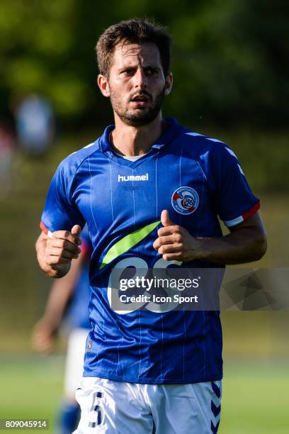 Vincent Nogueira of Strasbourg during the friendly match between Fc Zurich and Racing Club de Strasbourg Alsace on July 4, 2017 in Haguenau, France.