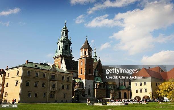 General view of Wawel Castle on April 29, 2008 in Krakow, Poland.