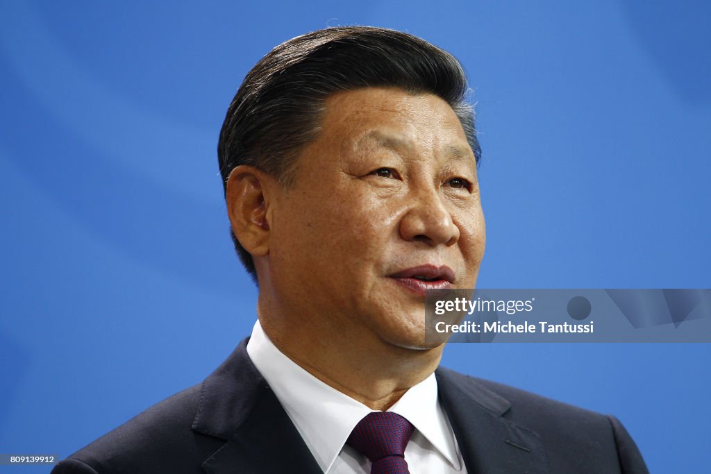 Xi Jinping Visits Berlin Prior To G20 Summit