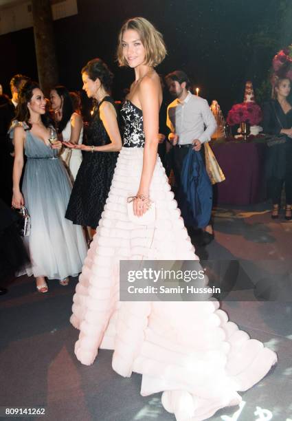 Arizona Muse attends the Ralph & Russo Party as part of Haute Couture Paris Fashion Week on July 3, 2017 in Paris, France.