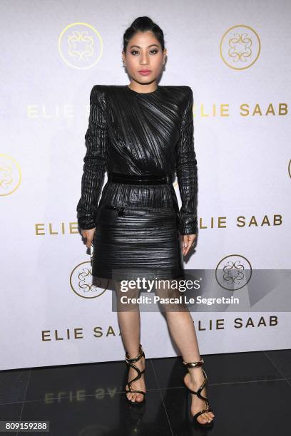 Sirivannavari Nariratana attends the Elie Saab Haute Couture Fall/Winter 2017-2018 show as part of Haute Couture Paris Fashion Week on July 5, 2017...