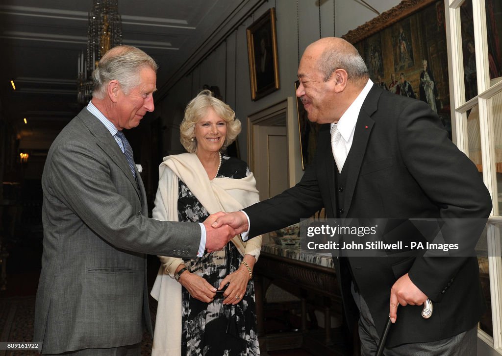 Prince of Wales meets King George Tupou V of Tonga