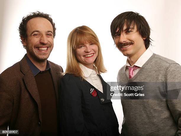 Director Paolo Borraccetti, producer Annie Lukowski and producer Zak Mechanic of the film "Have You Ever Heard About Vukovar?" pose for a portrait at...