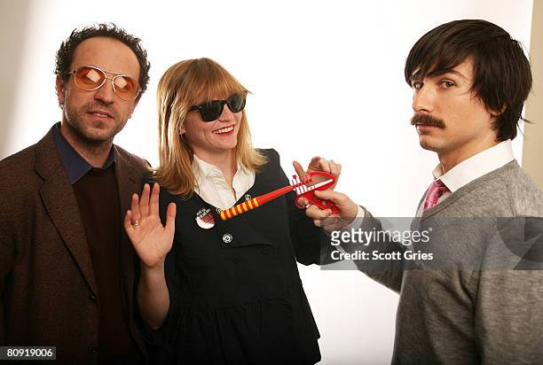 Director Paolo Borraccetti, producer Annie Lukowski and producer Zak Mechanic of the film "Have You Ever Heard About Vukovar?" pose for a portrait at...