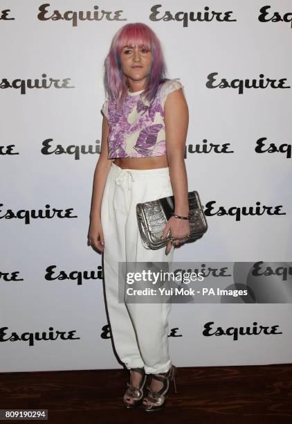 Jaime Winstone arriving for the Esquire June Issue launch party, at Sketch, London.