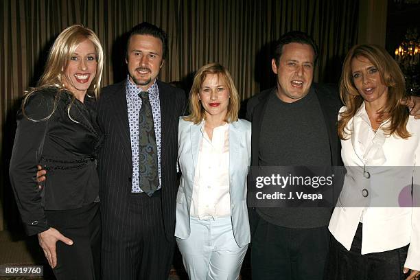 Alexis Arquette, David Arquette, Patricia Arquette, Richmond Arquette and Rosanna Arquette