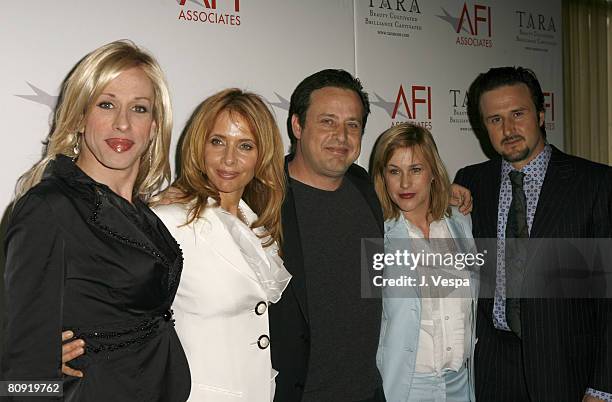 Alexis Arquette, Rosanna Arquette, Richmond Arquette, Patricia Arquette and David Arquette