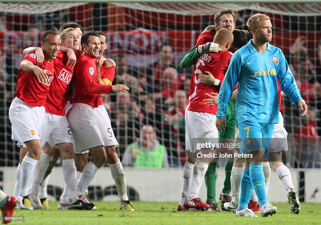 Manchester United v Barcelona