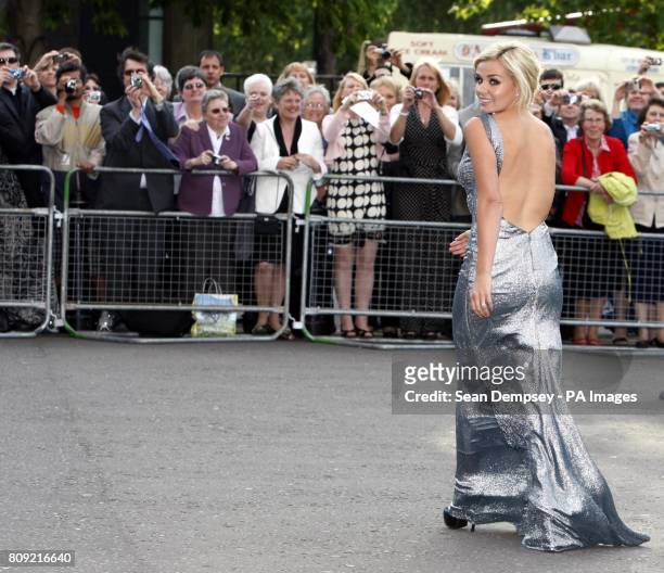 Katherine Jenkins arrives at the Classic BRIT Awards 2011, at the Royal Albert Hall, in central London.