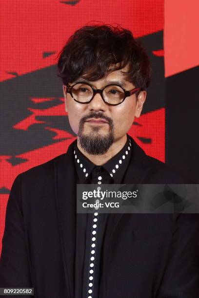 Actor Ka Tung Lam attends the press conference of film "Paradox" on July 5, 2017 in Beijing, China.