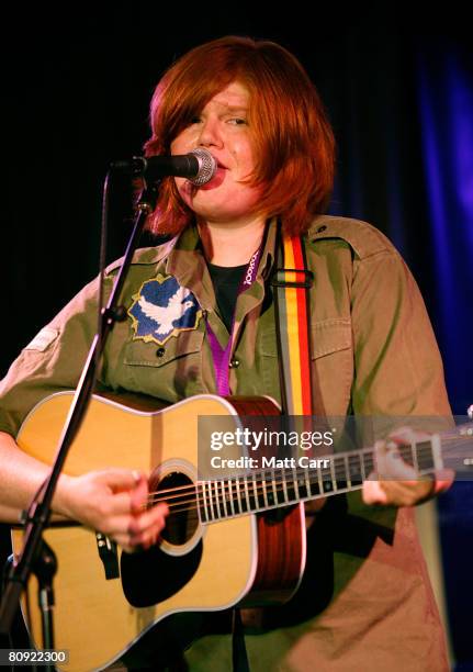 Musician Brett Dennen during the Tribeca ASCAP Music Lounge at the 2008 Tribeca Film Festival on April 29, 2008 in New York City.