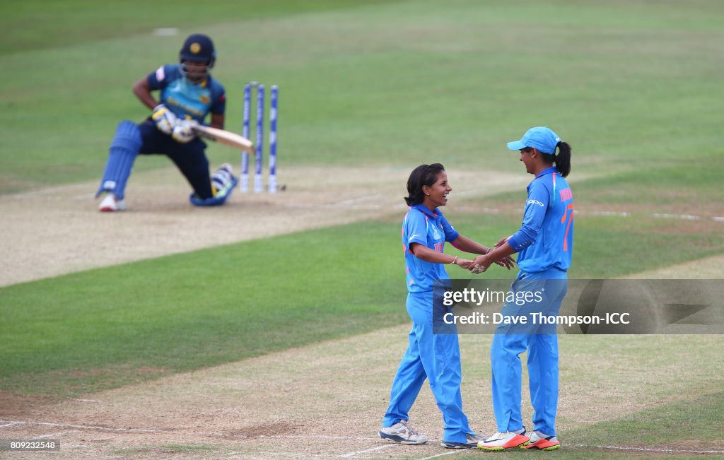 Sri Lanka v India - ICC Women's World Cup 2017