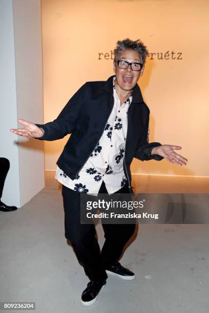 Rolf Scheider attends the Rebekka Ruetz show during the Mercedes-Benz Fashion Week Berlin Spring/Summer 2018 at Kaufhaus Jandorf on July 5, 2017 in...
