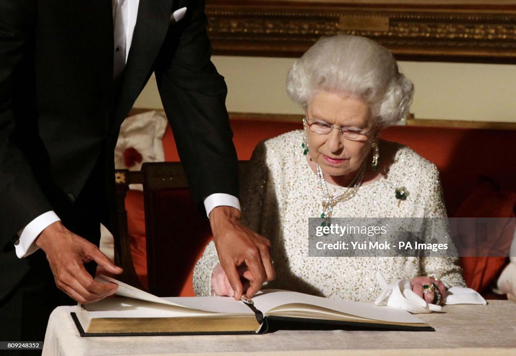 President Obama state visit to UK- Day Two