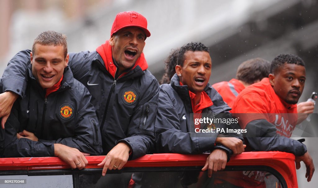 Soccer - Manchester United Barclays Premier League Victory Parade - Manchester