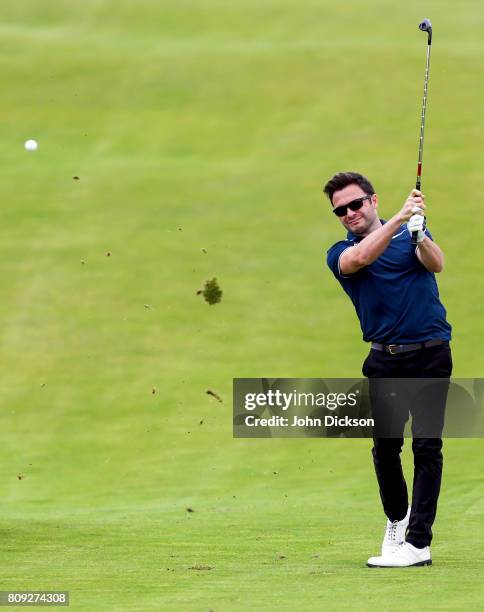 Portstewart , United Kingdom - 5 July 2017; Shane Filan, Ireland, during the Pro-Am ahead of the Dubai Duty Free Irish Open Golf Championship at...