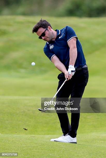 Portstewart , United Kingdom - 5 July 2017; Shane Filan, Ireland, during the Pro-Am ahead of the Dubai Duty Free Irish Open Golf Championship at...
