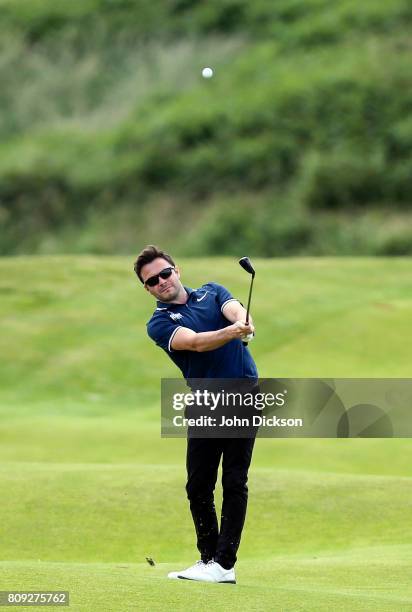 Portstewart , United Kingdom - 5 July 2017; Shane Filan, Ireland, during the Pro-Am ahead of the Dubai Duty Free Irish Open Golf Championship at...